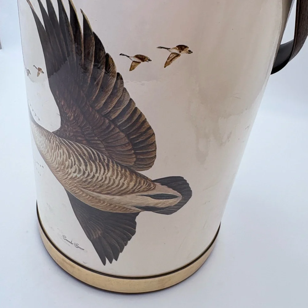 Vintage George’s Briard Canada Goose Ice Bucket for a MCM Bar Cart